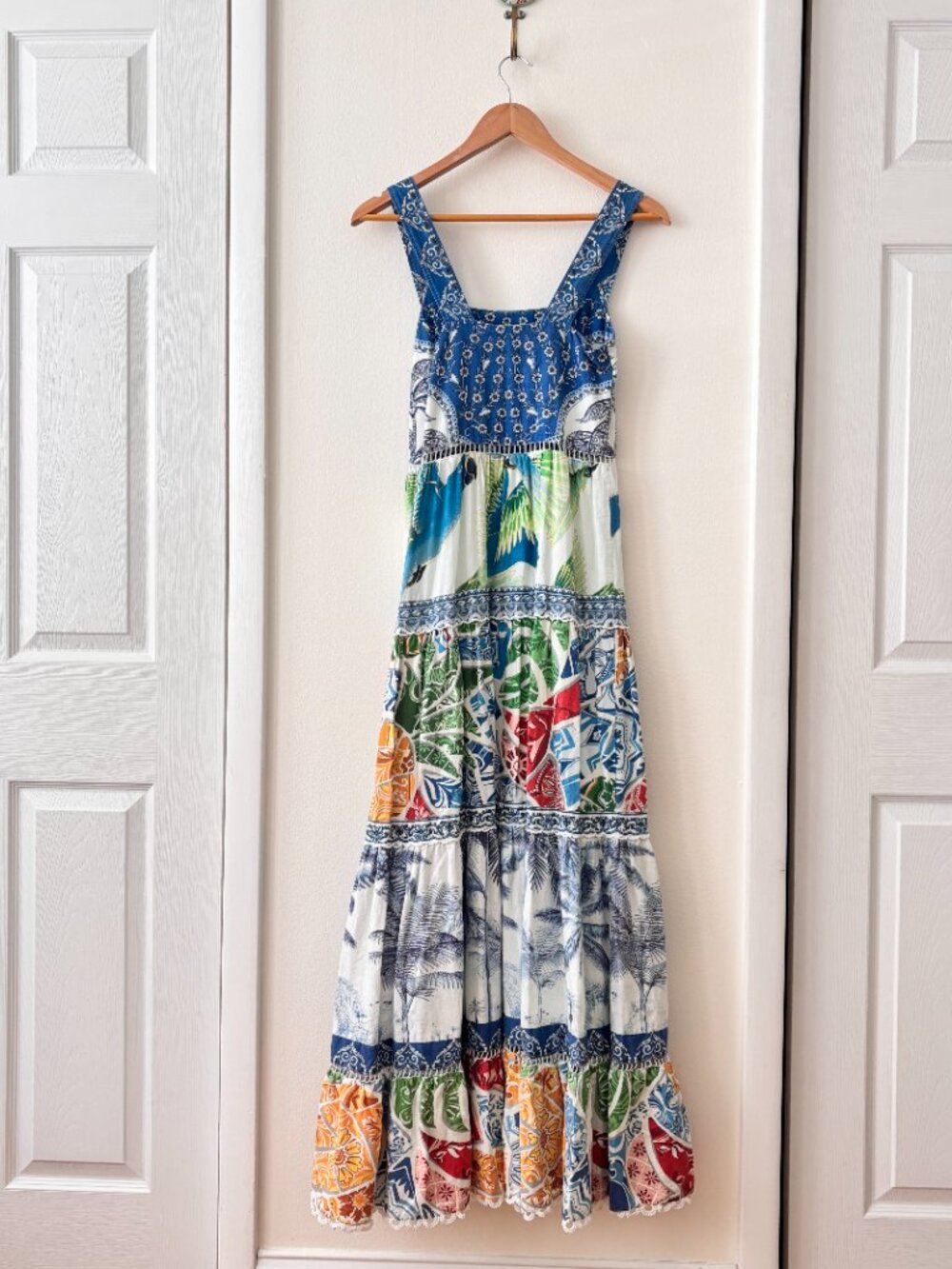 FARM Rio Valeria Tiered Maxi Dress - Picture 8 of 10